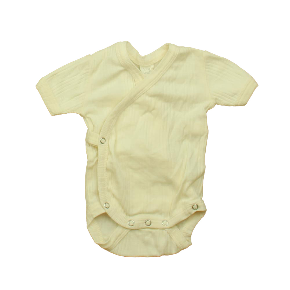 Kate Quinn Organics Unisex Ivory Onesie size: 0-3 Months